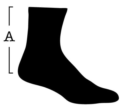 Calceta Larga Logotipo Surly medida